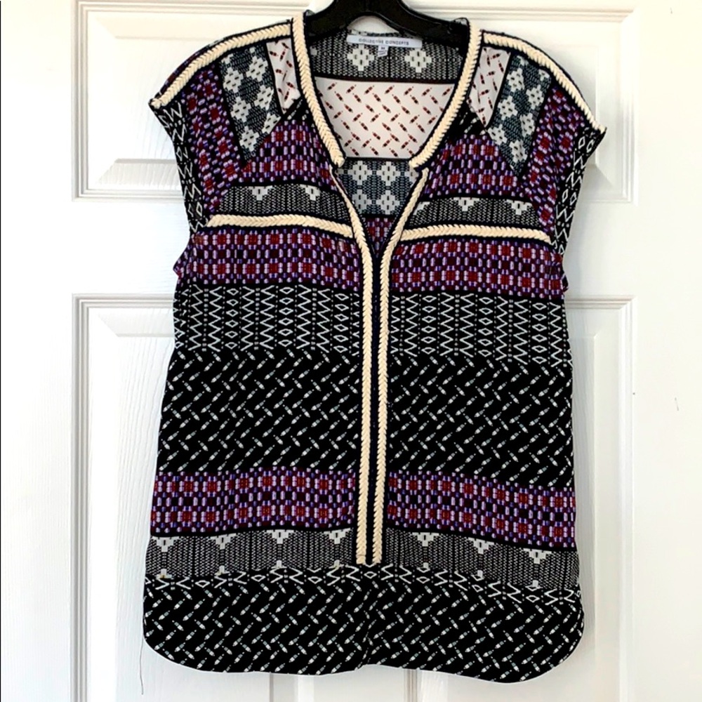 Beautiful sleeveless blouse